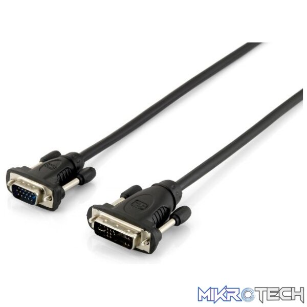 DVI-A  VGA 2M BLACK